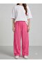Women's Elastic Waist Loose Fit Oversized Patterned Home Wear and Pajama Bottoms