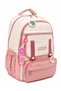 Multi-Compartment Vibrant Colorful Waterproof Orthopedic School and Backpack and Travel Bag with Cap and Badge Accessories - 5