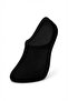 Black Color Men's Seamless Bamboo Invisible Socks 3-Pack - Breathable Sock Set - 3