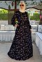 Bihter Navy Blue Dress - 7