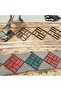Concrete mold for pouring sidewalk slabs, DIY paving stone path making mold, 40 x 40 cm, suitable for cement slab paving in courtyards and gardens. - 4