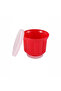 Six-piece pudding mold with red ice cubes - 3