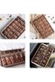 Brownie Pan Dividers,Non-stick Baking Pan,18 Pre-sliced Carbon Steel Handles,Oven Bread,Square Mold Tray for Cakes,Cookies,Muffins,30.48 x 5.08 cm - 2