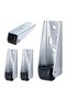 4-Pack Side-Mounted Non-Slip Directional Casters, Heavy-Duty Furniture Repair Wheels for Wooden Doors & Tables