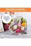 Large Silicone Heart-Shaped Resin Mold for Epoxy Crafts, Flower Preservation, Decoration and DIY Projects, Various Designs - 2