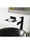 Shower Soap Dish - Wall Soap Holder - Bathroom Organization - Self-Adhesive Stainless Steel - 11.5 x 8.5 cm - Black - 2