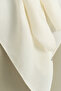 Logo Pattern Naia Cotton Scarf - White - 4