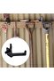 Storage Shed Hooks - Tool Hook Suspension - Tool Organization - V-shaped Stability - 7.6x7.4x3.5cm - 2