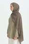 Cotton Naia Blend Natural Shawl - Light Brown