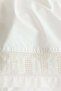Lace-trimmed cotton tablecloth - 3