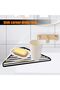 Sink Drain Rack, Roll-up Dish Rack, Triangular Corner Rack, Integrated Cast Iron, Sturdy, for Kitchens, Cups, Fruits, Black. - 5