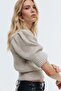 Rib-knit T-shirt