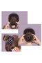 Four-piece set of adult rhinestone bird's nest hair clips, colorful - 3