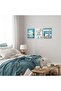 30x40 cm 3 Panel Gallery Wrapped Canvas | Beach Wall Art | Meet Me At The Beach Coastal Decor - 5