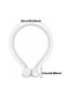 Curtain ribbons, curtain fasteners, curtain tiebacks, magnetic curtain tiebacks, 4-piece decorative curtain fastener woven curtain fixation set - 3