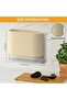 Kitchen utensils, kitchen equipment, plastic utensil organization, beige support, kitchen utensil range organization - 2