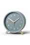 4.5-inch Nordic silent desktop clock, minimalist alarm clock, stylish and lightweight luxury desktop clock, luminous desktop clock.