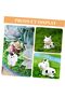 10 Mini Resin Cow Figurines Cute Hand-Painted Farm Animal Sculptures for DIY Fairy Garden Car Interiors Cake Decor - 3