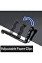 Adjustable laptop stand with page clips, ergonomic multi-height and angle adjustable cooking bookshelf for textbooks, cookbooks, magazines, laptops - 4
