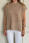 Silvery Openwork Oversized Top - 5