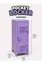 Pocket Locker Mini Desktop Cabinet Organizer |   Decorative Mini Locker - 4