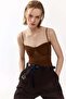 Ruched mesh top