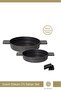 Granite Casting Pan Set 2 Pieces 16 cm 20 cm