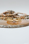 Frame Gold Color Zircon Bracelet