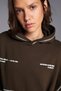 Baskılı kapüşonlu sweatshirt - 4