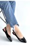 Lowwi Black Patent Leather Ballerina Shoes - 2