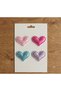 Set of 4 Baby Hair Clips - Heart-Shaped Clips for Babies with No Hair or Little Hair