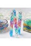 Water Gel Beads, 1Pack 7-8mm 25000 Pieces Gel Water Blaster Balls Refill for Vases Filler for Wedding Home Decor - 5