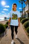 Unisex Oversize Tennis Printed T-Shirt 100% Cotton Tennis Themed Comfortable Fit Short Sleeve T-Shirt