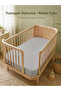 100% Cotton Combed Elastic Sheet for Your Baby. Park Bed, Crib, Compatible with Multiple Sizes - 2
