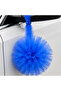 Vehicle Convoy Ornament Tulle Pompom Blue 50 Pieces - 4
