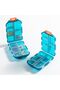 Everyday travel pill organizer, 10-compartment pill dispenser, compact wallet-sized portable pill reminder - 4