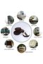 100-piece pack of round, 1 1/4-inch, non-slip, noise-reducing chair leg pads, brown - 5