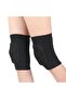 2-Pair Breathable Dance & Volleyball Knee Pads, Thickened Compression Sleeves for Sports (Size M, Black)