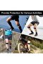 2 Pcs Elastic Knee Brace with Adjustable Patellar Tendon Bandage - Kneecap Support & Meniscus Stabilization for Men - 5