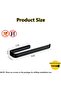 No-drill bathroom towel rack, wall-mounted towel ring, storage rack, bath towel holder, suitable for kitchens, bathrooms, and toilets, matte black. - 5
