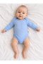5-Piece Advantage Pack, Economical, Colorful, Long-Sleeved, Cotton, Snap-On Baby Bodysuit - 3