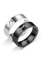 Pack of 2 - Stainless Steel Couple Promise Ring - 5
