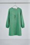 Summer Women's Tunic Casual Slim Sofia Linen Tunic with Necklace - 4