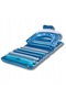 Scaun moale albastru pliabil - 2