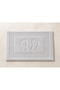Foot Towel 50X70 cm Gray Welsoft Soft Textured Bath Mat |   High Water Absorption |   Quick Dry - 3