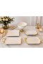 5-Piece Gold Porcelain Foot Presentation Set - 2