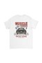 Men's Vintage Garage Classic Car Repair Printed T-Shirt 100% Cotton Relaxed Fit Casual Modern Stylish Elegant - 2