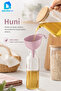 Plastic Kitchen Funnel Wide Mouth with Handle Liquid Oil Water Transfer Funnel Pink Bpa Free - 5