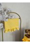 Lemonade Linen Ruffled Tea Towel / Oven Cover - 4