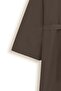Belted Tunic with Tie Brown - 4